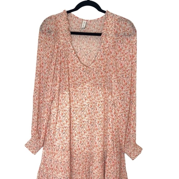 Gentle Fawn - Charlize Long Sleeve Dress Floral Print- Size Medium - Picture 5 of 12